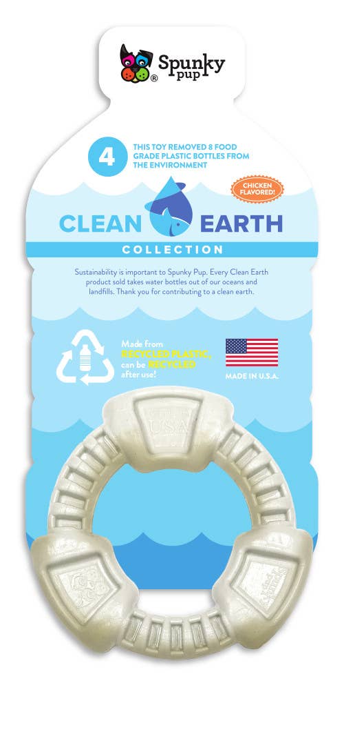 Spunky Pup - Wholesale Pet Chew Toy - Dog - Clean Earth Recycled Hard Chews - Made in the USA1
