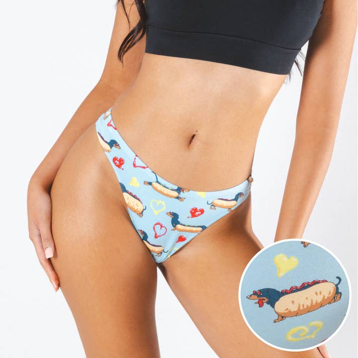 Il Delizioso Weiner | Perizoma MicroModal per Cani Bassotti per la vendita all'ingrosso da parte di Shinesty, Inc