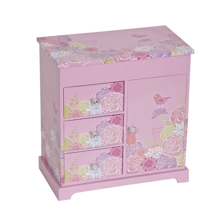 Mele and Co - Wholesale Jewelry Box/Organizer - Kids - Mele and Co Pearl Girls Musical Ballerina Jewelry Box