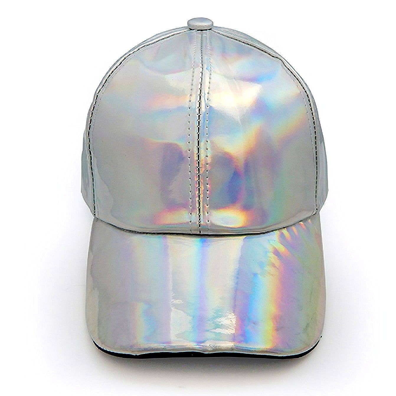 Diacly - Wholesale Baseball Cap - Women's - Iridescent Rainbow Effect Baseball Cap4