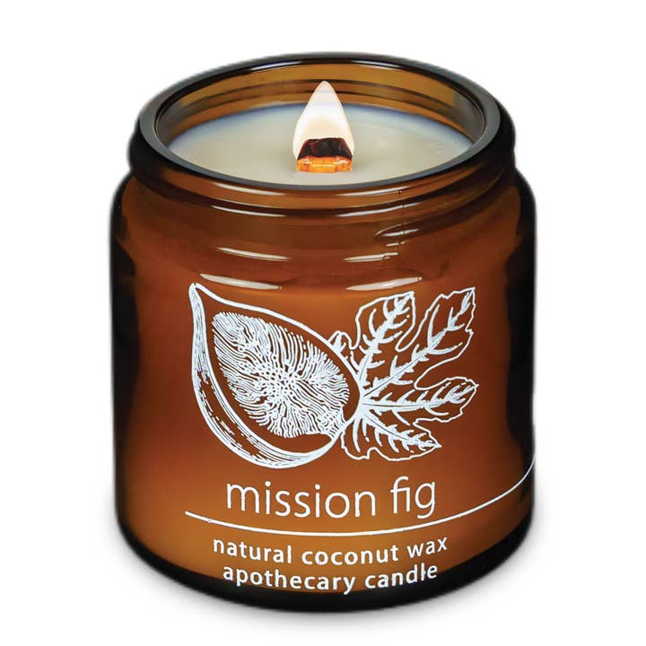Mission Fig | 4 oz Apothecary Candle for wholesale by Hemlock Park