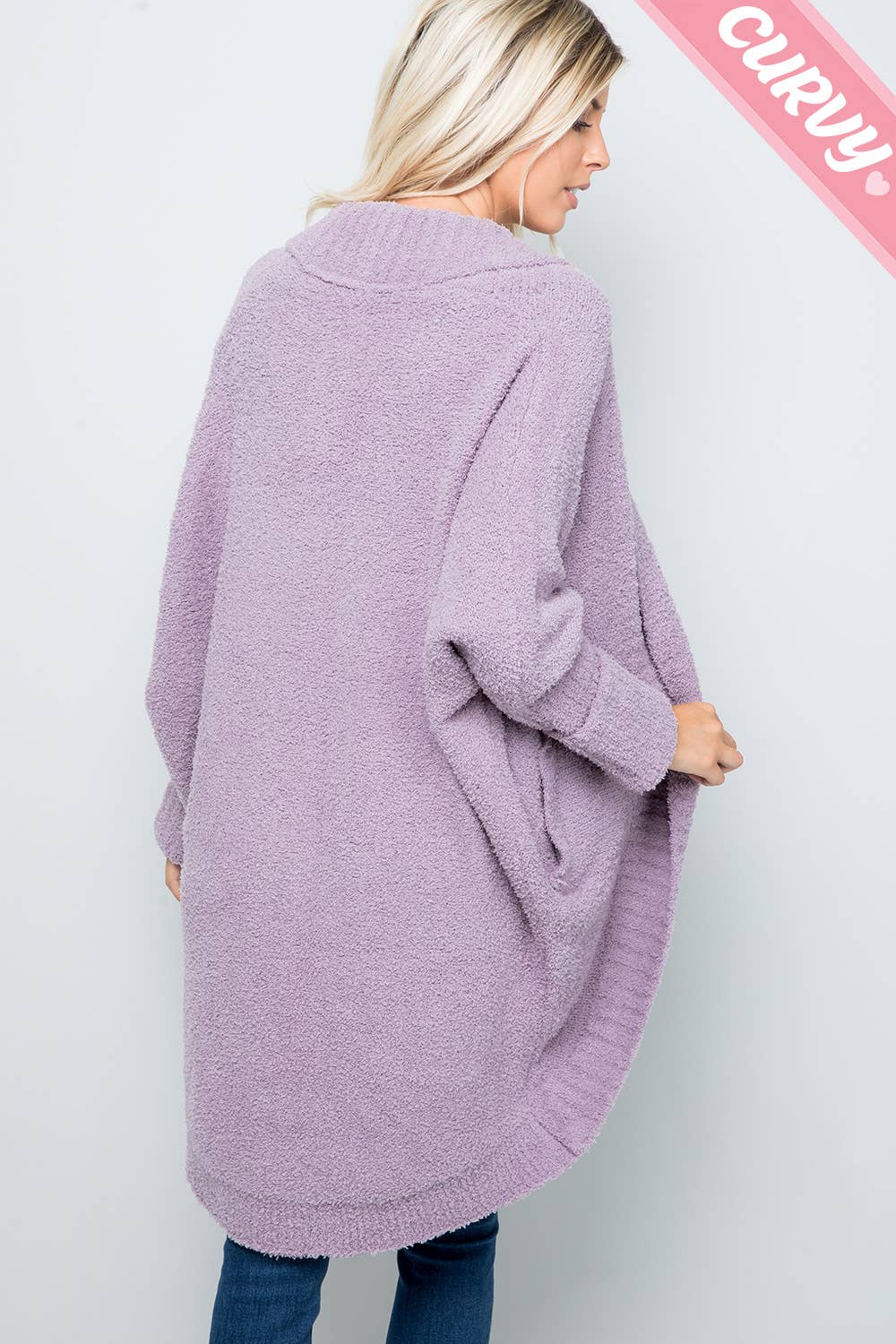 Sweet Lovely by Jen – Cardigan - Mulher por atacado – Cardigã tricotado super macio e aconchegante tamanho plus31