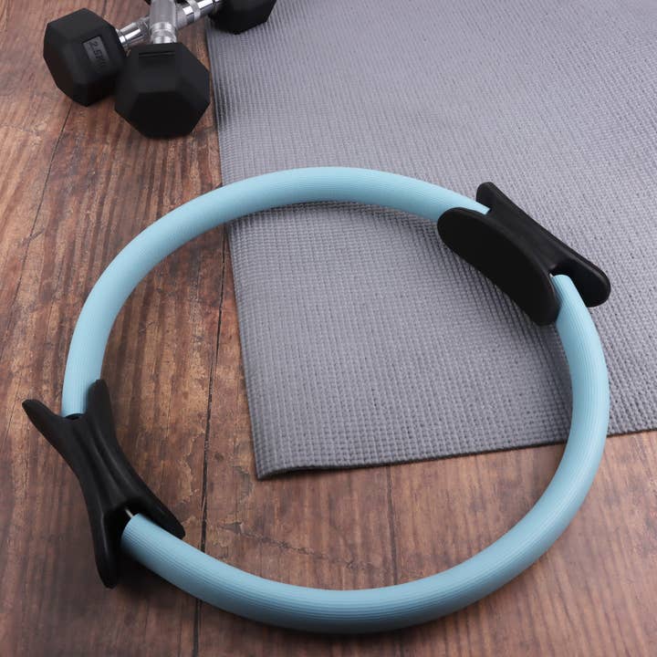 Phoenix Fitness - Wholesale Fitness Equipment - Double Handled Blue Pilates Ring