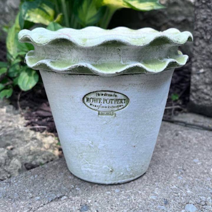 Galena- Handcrafted Garden Pot #2- (4 Colors Available) for wholesale by Rowe Pottery