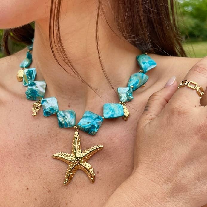 BYREN | ÉLINE L'ATELIER - Wholesale Pendant/Charm Necklace - Stainless steel necklaces 224CA274