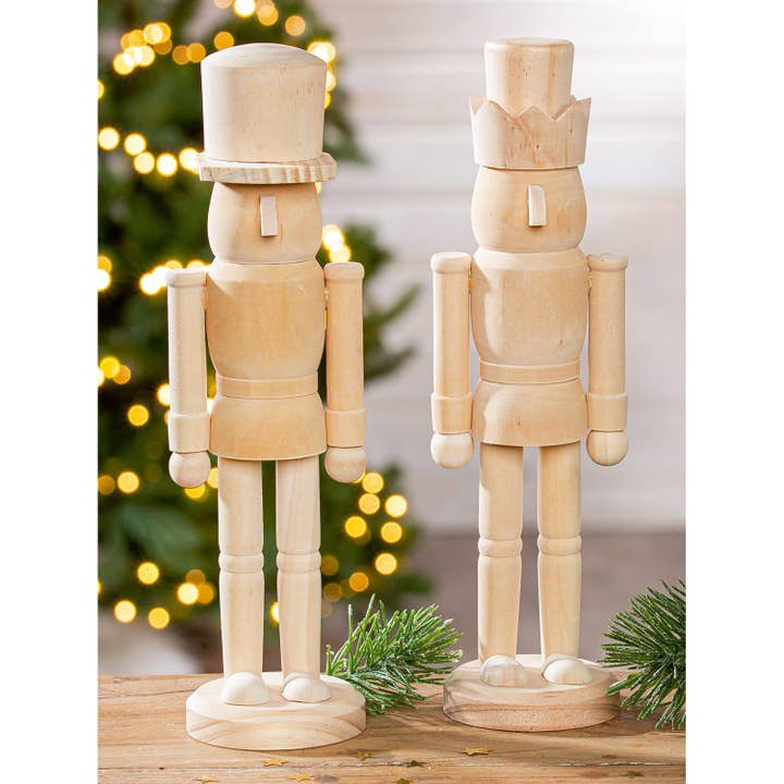 natural colors Norbert Nutcracker figure, 2-way assorted, h. 24 cm for wholesale on Faire1