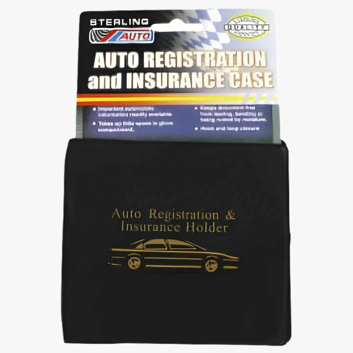 Innovarix – wholesale Travel wallet – Car Auto registration & Insurance Holder, Black0