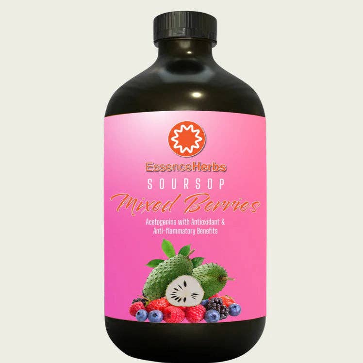 WHOLIFECO – Suplemento/vitamina oral por atacado – Amargo de Graviola - Frutos Vermelhos Mistos0