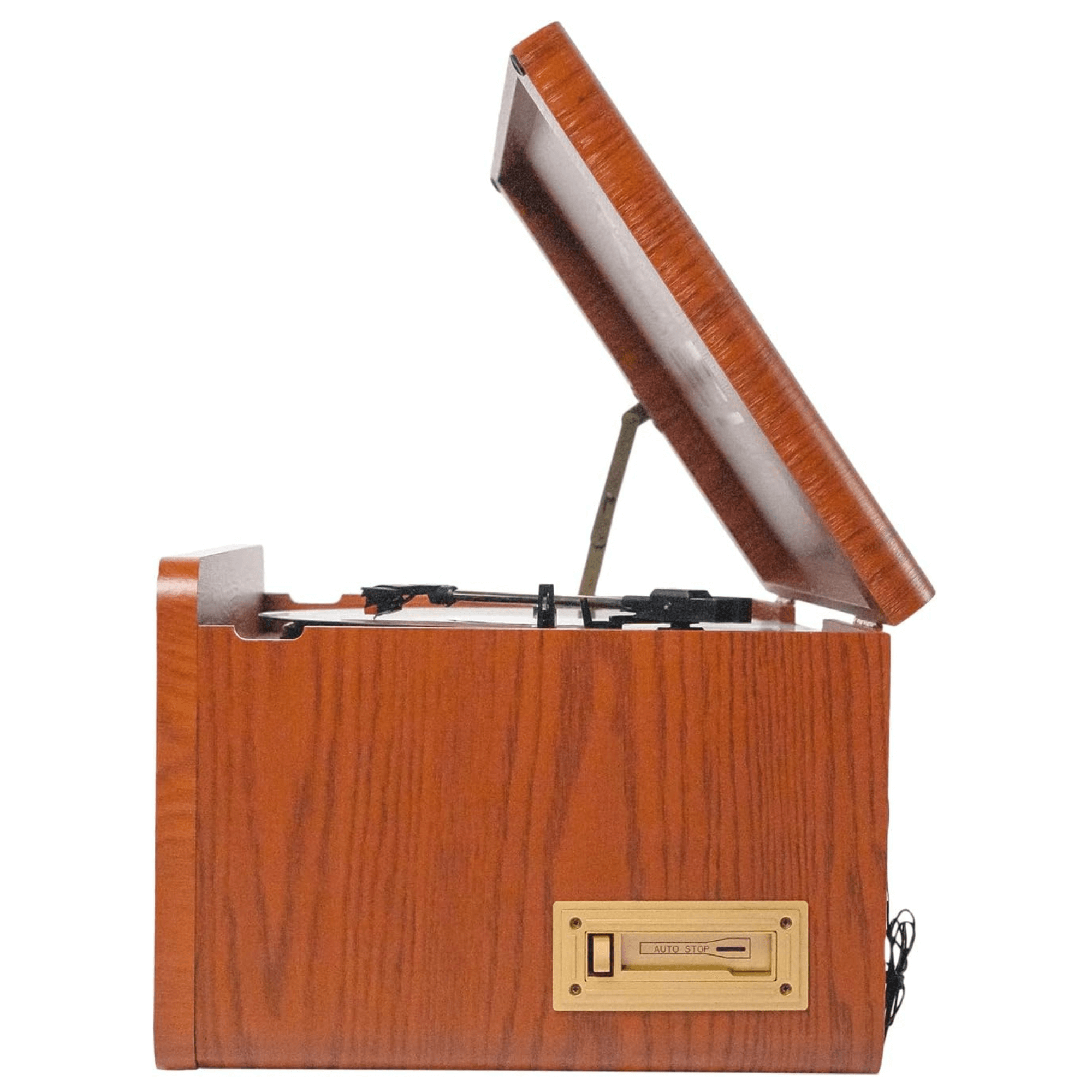 JupiterGear Home - Wholesale Speakers - Victor Monument 8-in-1 Wood Music Center w 3-Speed Turntable14