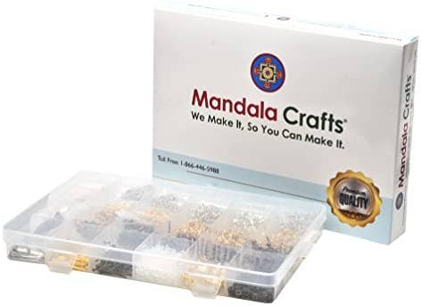 Mandala Crafts – Großhandel Bastelzubehör – Dreifarbiger Ohrringhaken für die Schmuckherstellung1