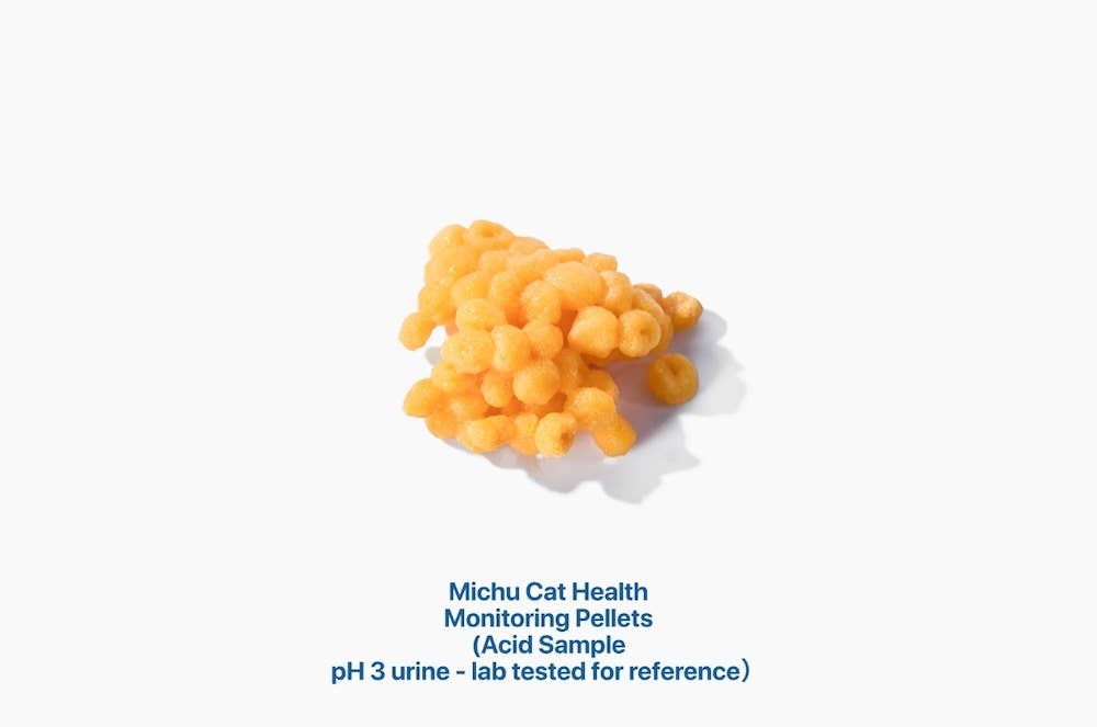 MichuPet - Wholesale Cat Litter - Michu Cat Health Monitoring Pellets - Colour Changing Indica7
