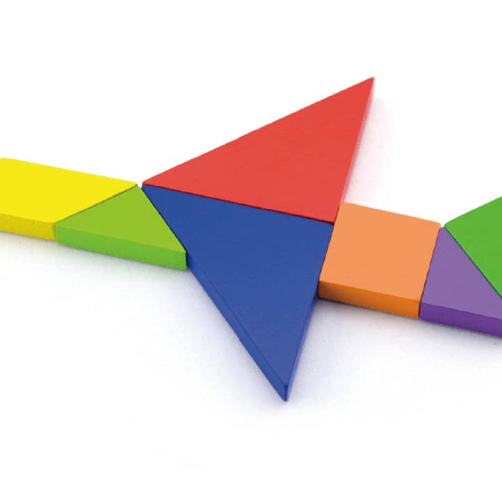 Trade Toys Limited - Wholesale Blocks - Kids Baby - Viga Magnetic Tangram Block Set1