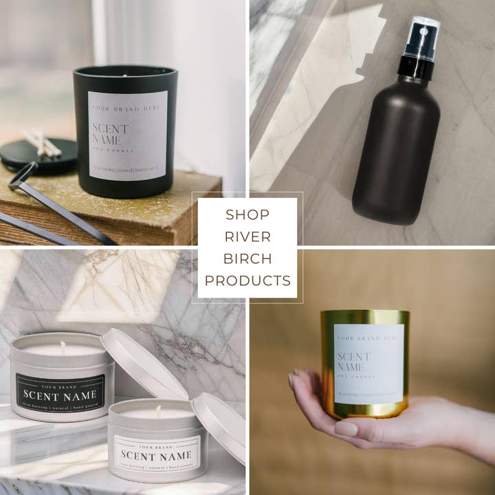 River Birch Candles - Wholesale Hand Soap/Wash - 16oz Amber Hand Soap Unlabeled for Private Label - Brandless7