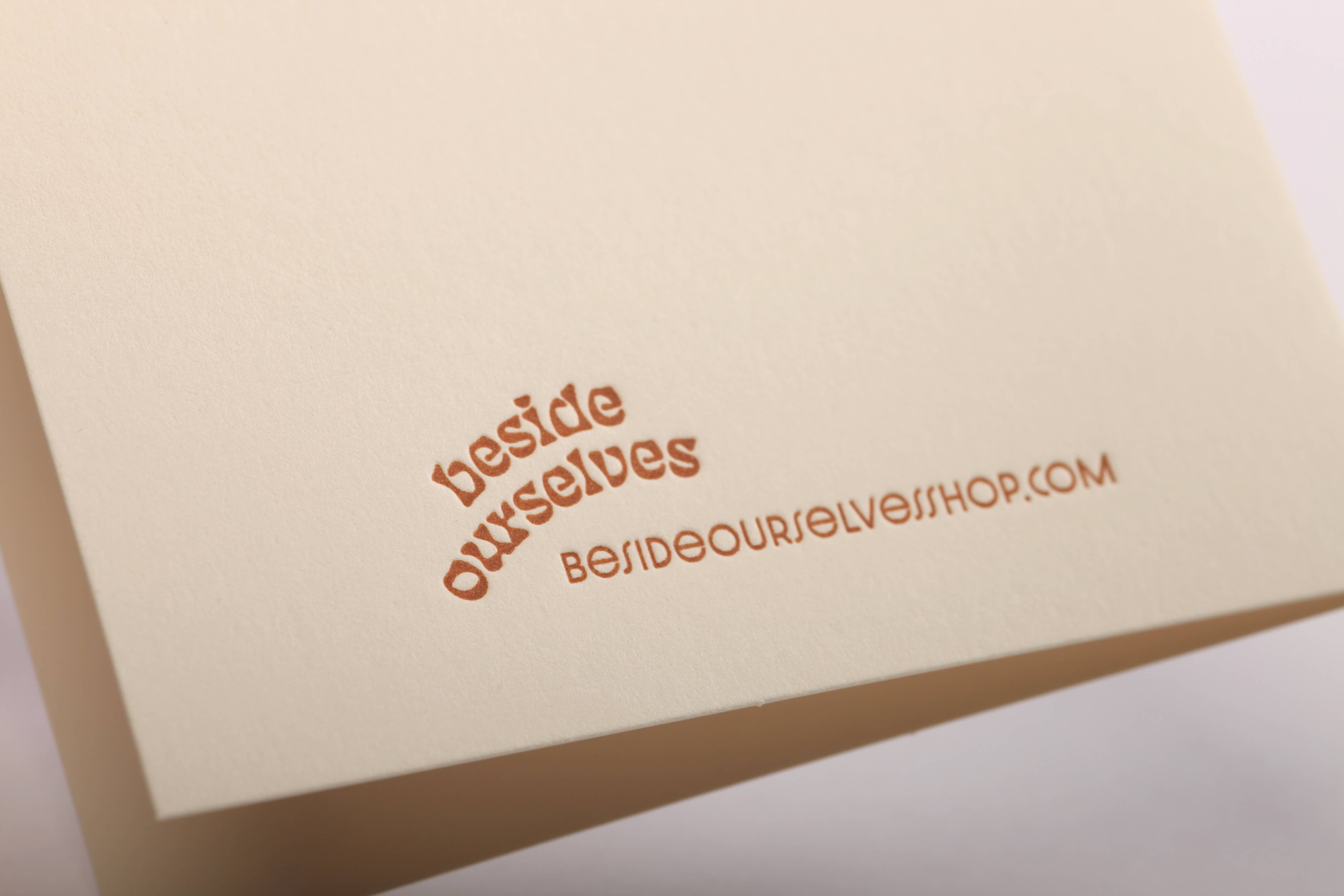 Beside Ourselves - Wholesale Congratulations Card - cheers to another cycle greeting card3