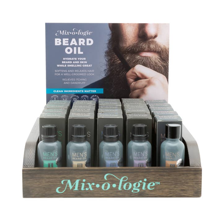 Mixologie - Wholesale Beard Styling Product - Men's Beard Oil Pre-Pack1