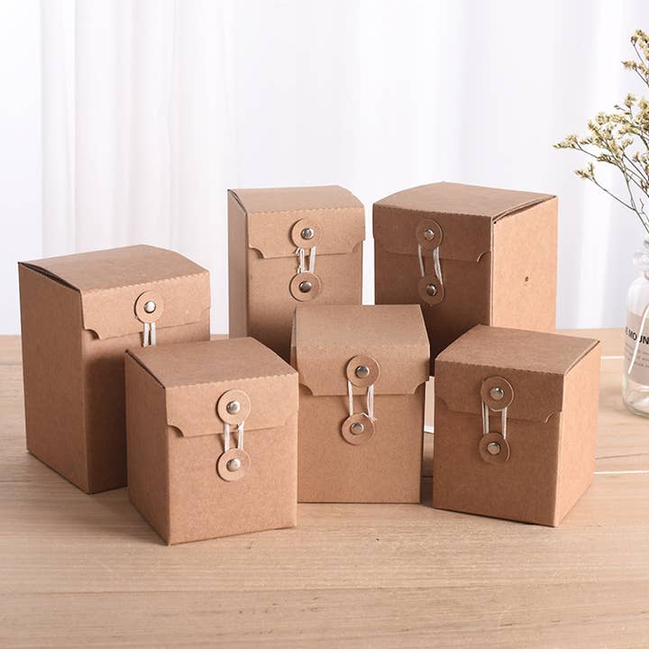 Scatola di carta per confezione regalo 10PCS scatola di carta per la vendita all'ingrosso da parte di ACNITE(We cover U.S. import duties)