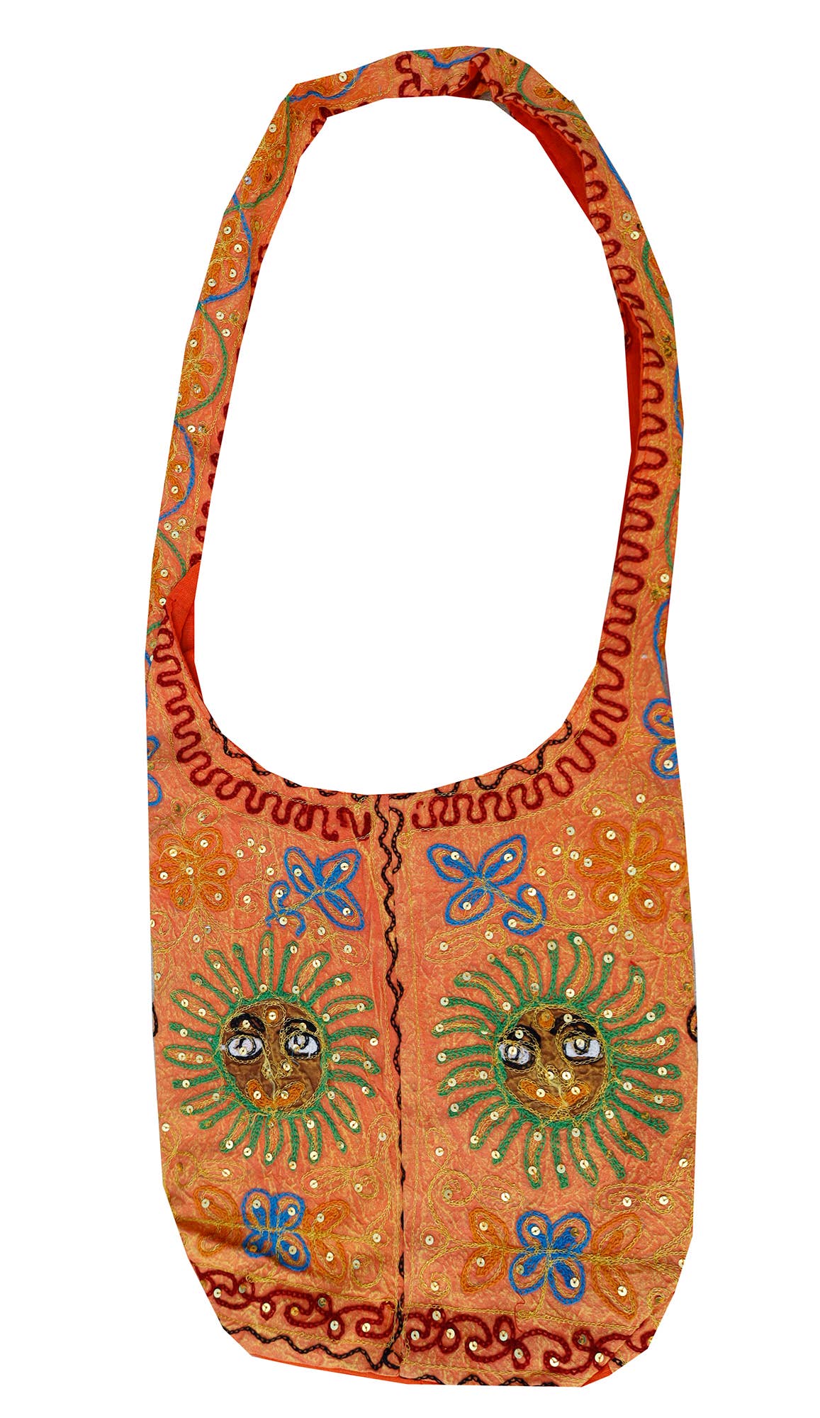 Lungta Imports - Wholesale Crossbody Bag - Women's - Sun Patch Bohemian Hippie Sling Crossbody Bag1
