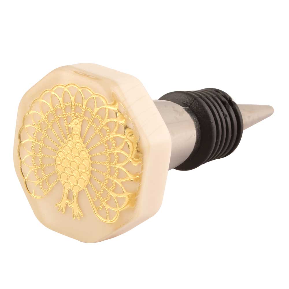 Or Bouchon de bouteille moderne en résine, 1 pièce en vente sur Faire0