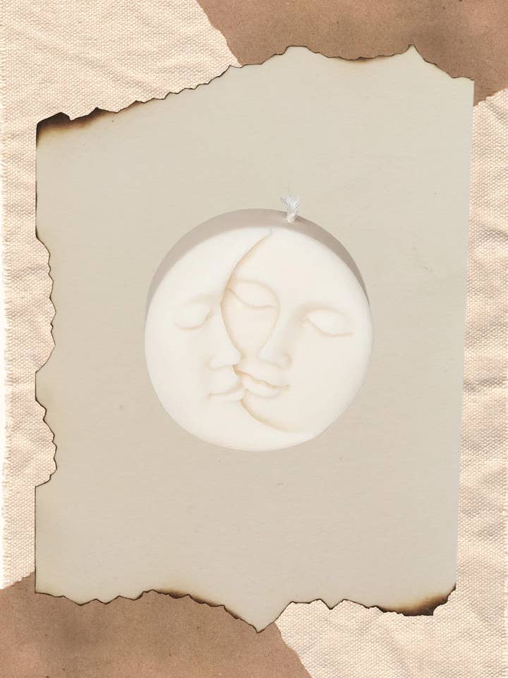 Smeltende maan kaars voor wholesale door Sweet Happiness