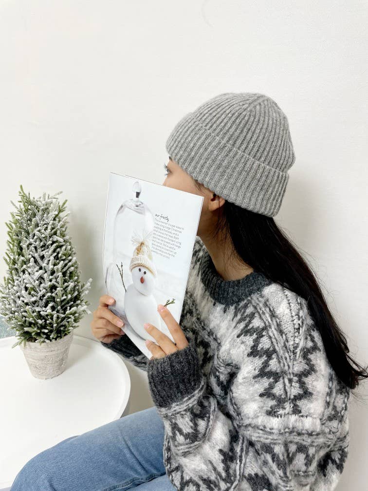 Comfortarians - Vendita all'ingrosso Berretto - Donna - Cappello Basic in 100% Lana Merino6