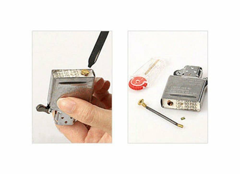 Benhalex - Wholesale Lighter - Zippo 6-Piece Flint Dispenser for Lighters, Carded #2406N5