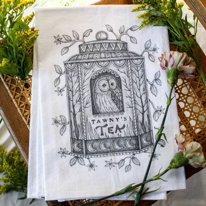 Tawny's Tea | Strofinaccio per la vendita all'ingrosso da parte di Mackenzie Myrick Studio