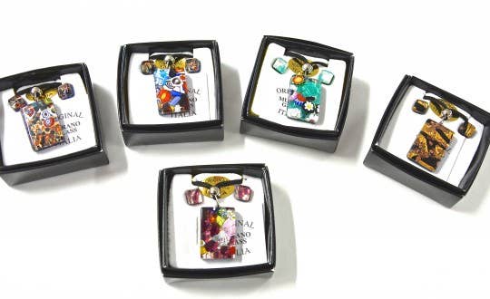 Alice Sturzinger LLC - Vendita all'ingrosso Parure di gioielli - Set di gioielli in vetro di Murano con scatola - colori assortiti1