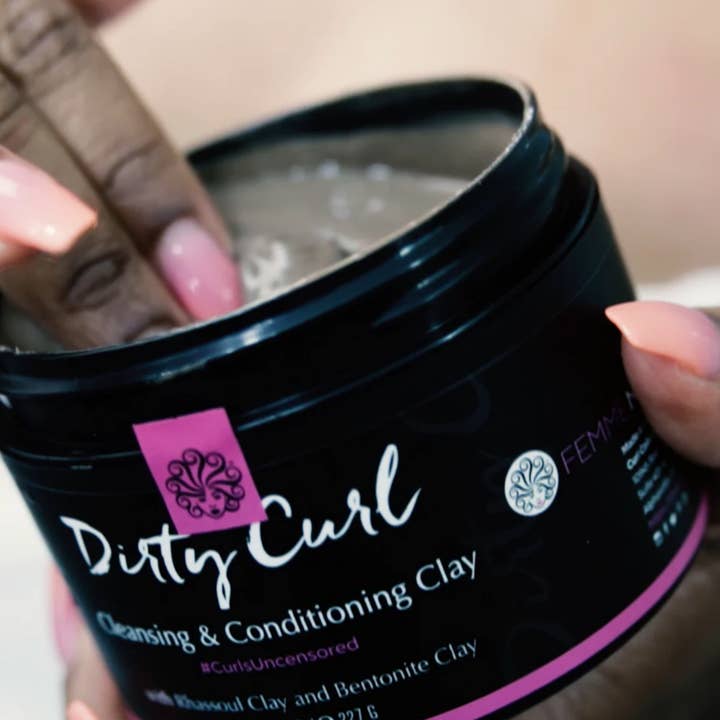 FEMME NOIRE - Wholesale Hair Conditioner - Dirty Curl Cleansing and Conditioning Clay4