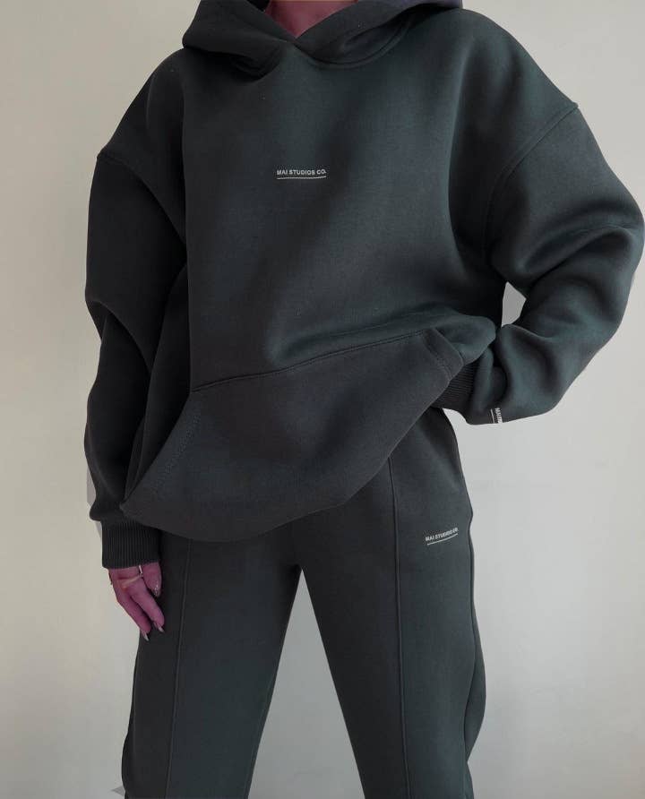 Lily Clothing - Wholesale Top & Pant Set (NOT Loungewear) - Women's - FLEECE FASHION THICK PANTS SPORT TWO-PIECE SET5