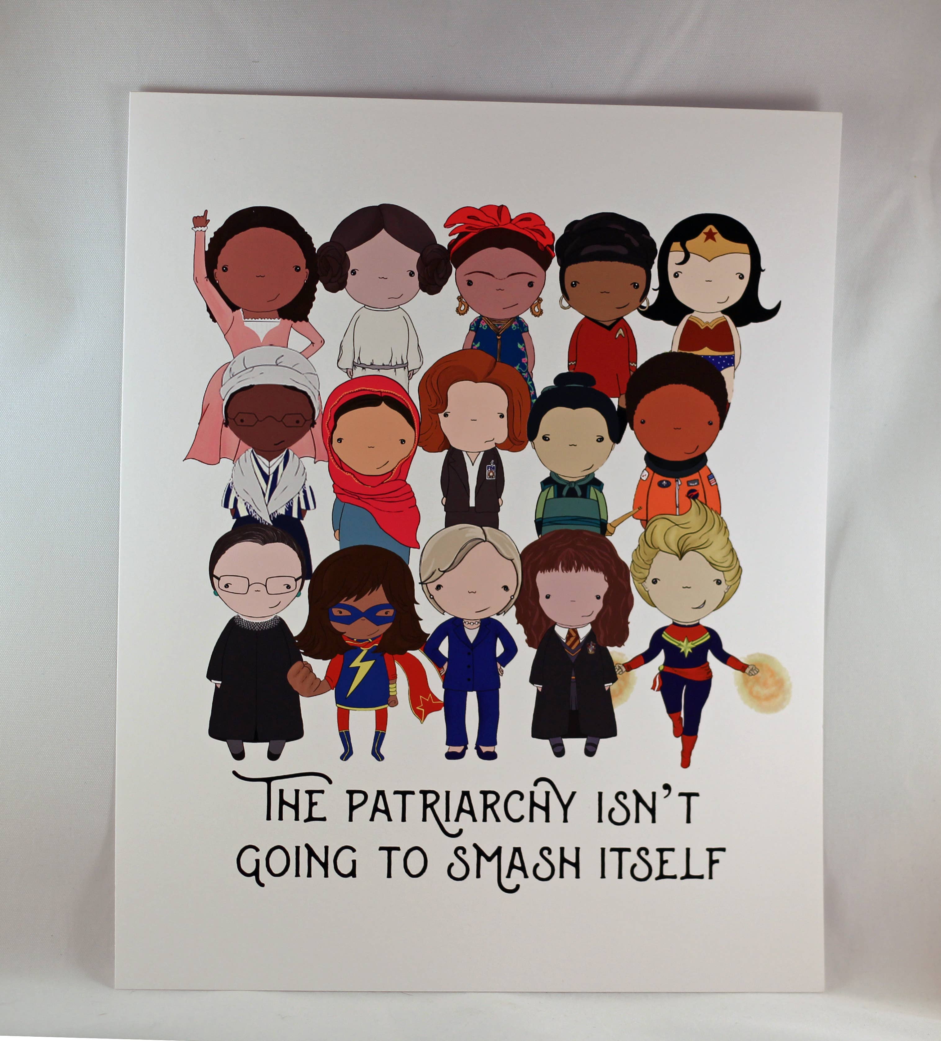 Jen Talley Design - Wholesale Art Print - Smash the Patriarchy Art Print