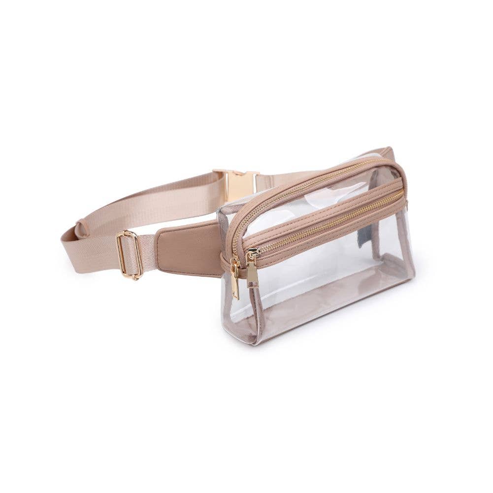 Urban Expressions – wholesale Midjeväska - Dam – Air Clear transparent midjeväska med två dragkedjefack35