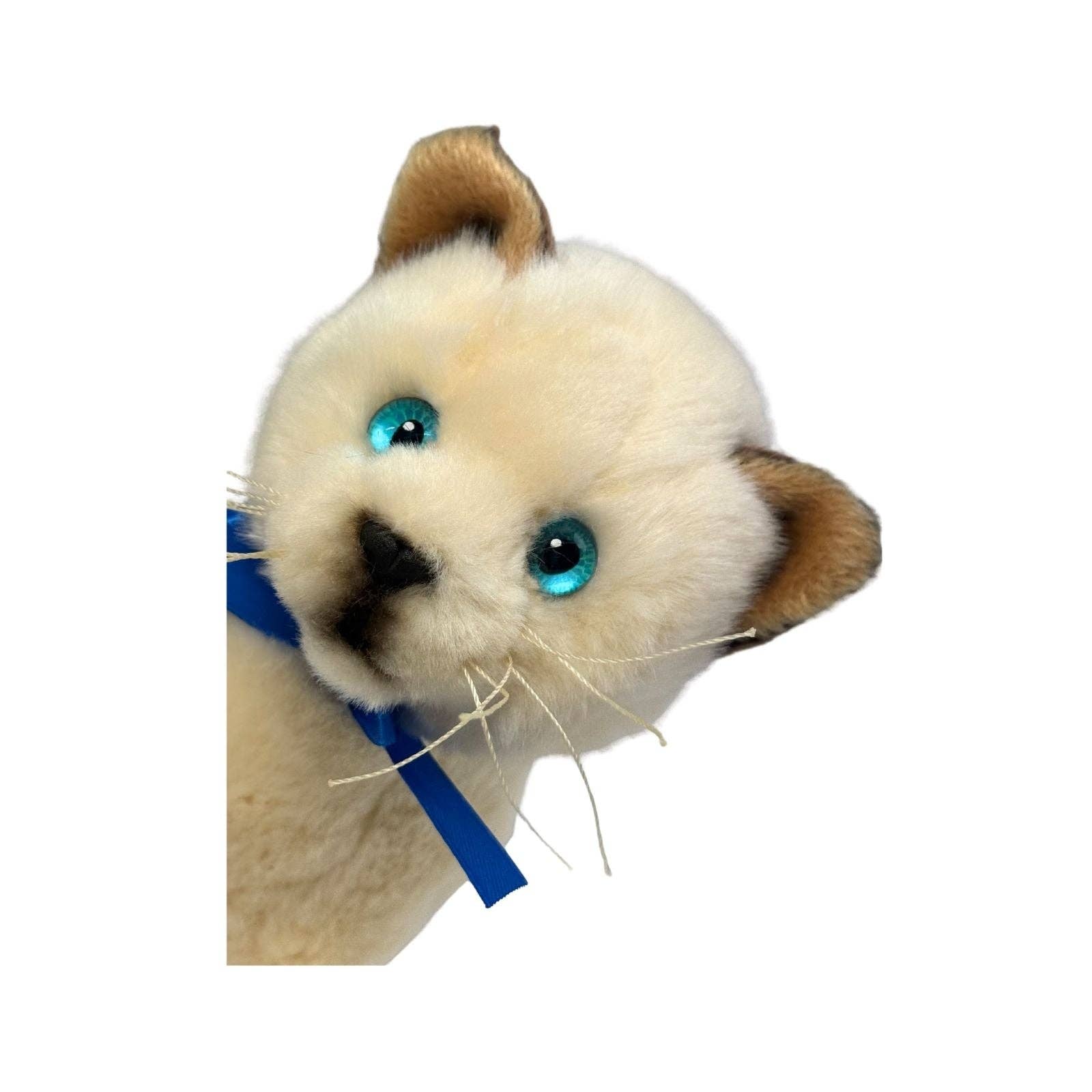 Bocchetta Plush Toys - Wholesale Stuffed/Plush Toy - Kids & Baby - Bamboo - Kitten Siamese - 22cm floppy5