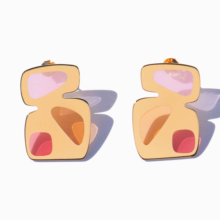 Vitral Earrings for wholesale by Ming Yu Wang Jewelry