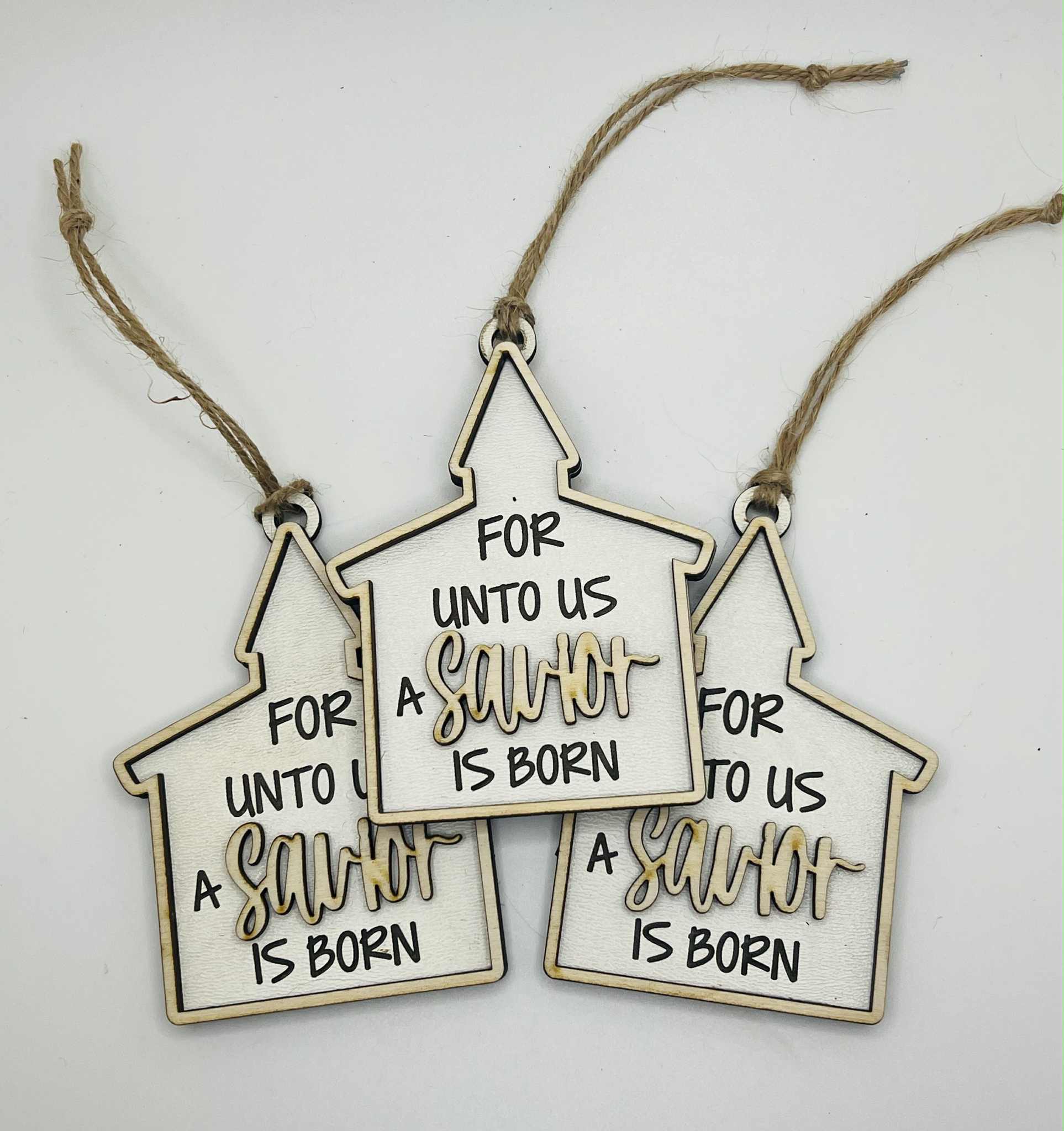 The Cracked Pig - Wholesale Ornament Set - 5 Religious Christmas Ornaments|Christian Christmas Ornament1