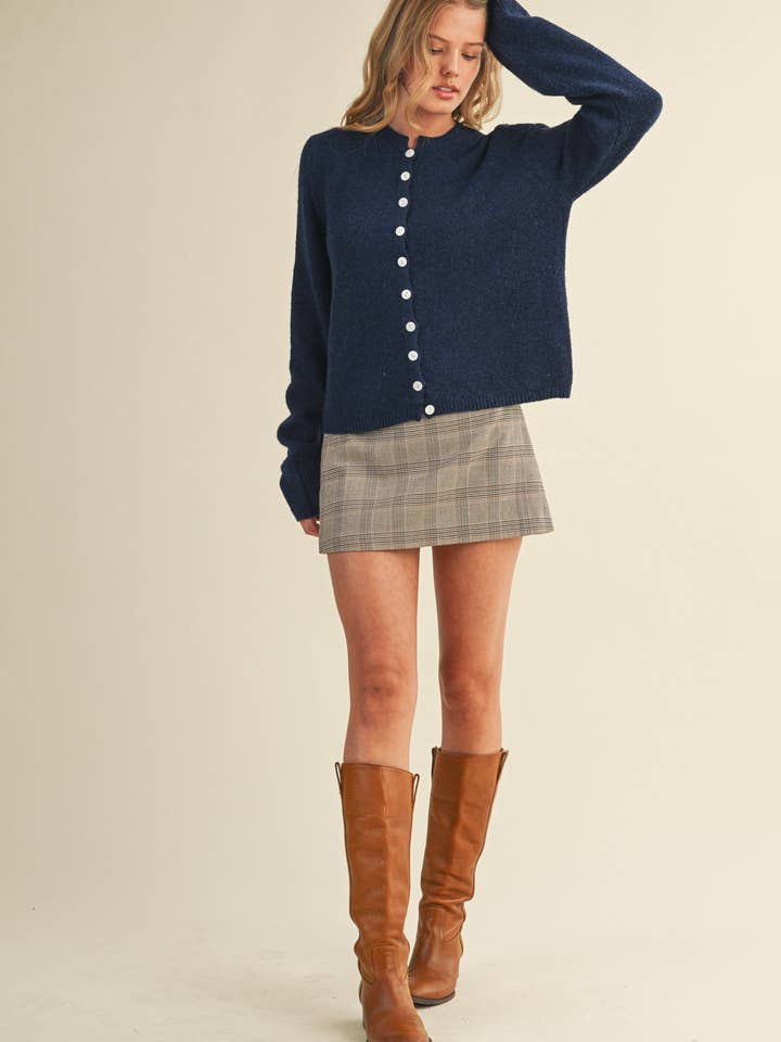 &MERCI - Wholesale Cardigan - Women's - MARLED KNIT SWEATER CARDIGAN MSW1124825