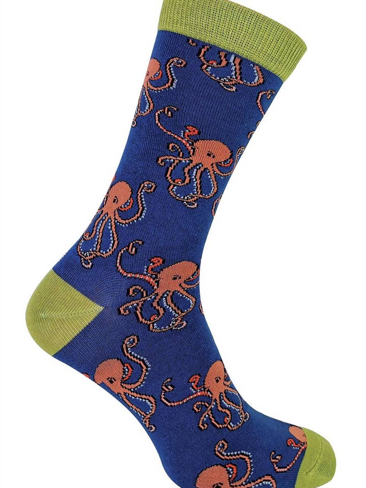 RLA interiors - Wholesale Socks - Men's - Mr Heron - Animal Socks Various Designs4