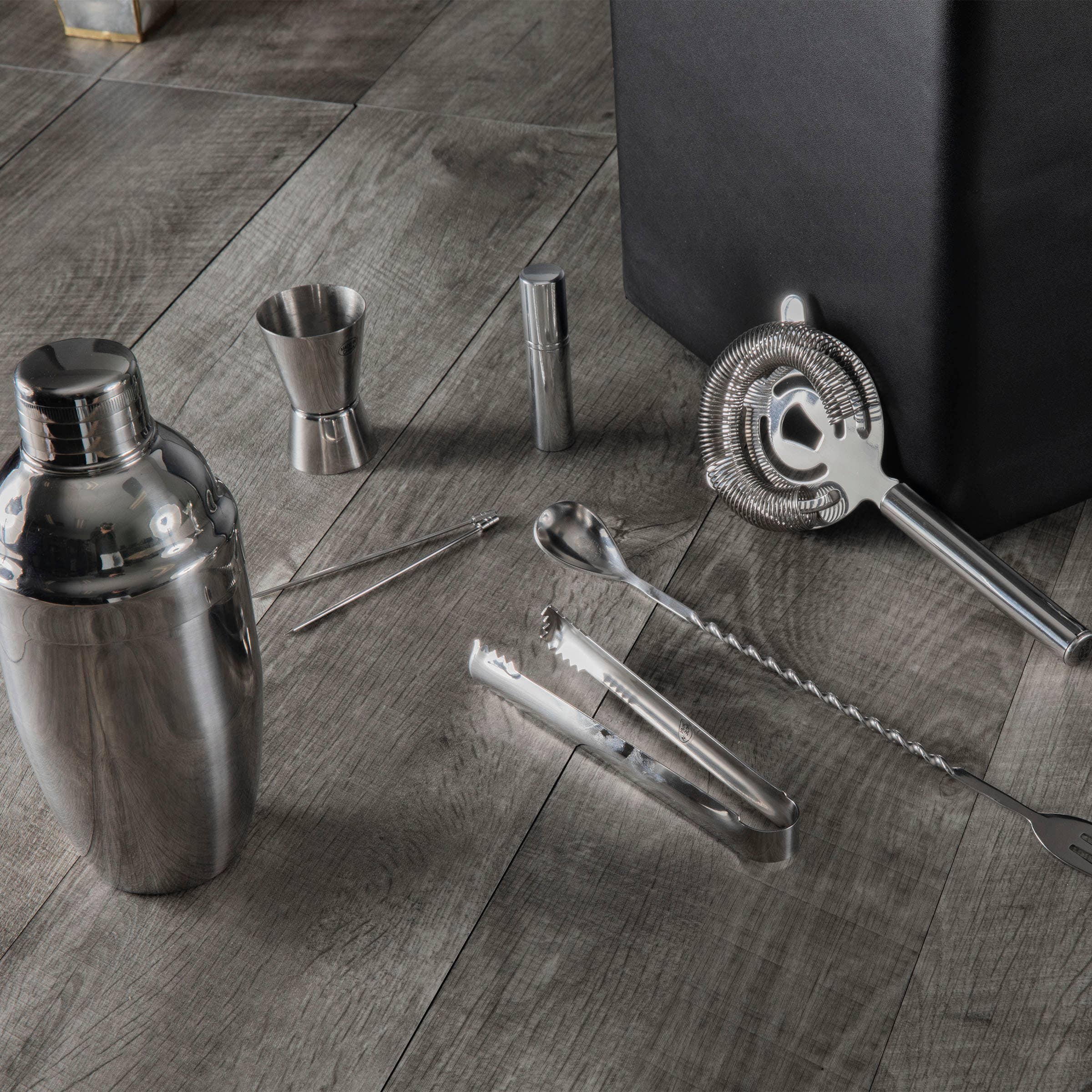 Picnic Time Family of Brands - Wholesale Bar Tool - Manhattan Cocktail Case, (Black)5