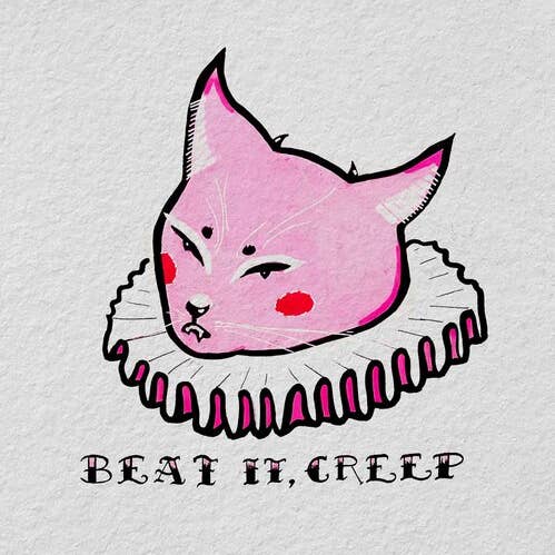 “Beat It, Creep” Art Print for wholesale by Big Bad Mullet