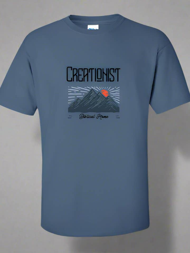 Camiseta de manga corta Creationist para venta al por mayor de Biblical Home