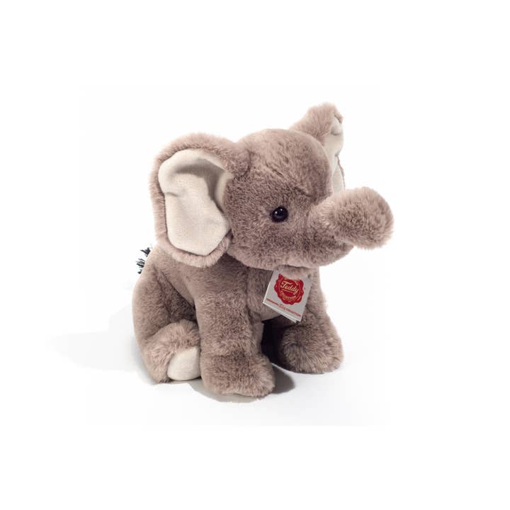 Teddy Hermann - Wholesale Stuffed/Plush Toy - Kids & Baby - Elephant sitting 25 cm - plush toy - soft toy3