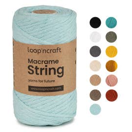 Loop'ncraft – wholesale Craft supplies – Macrame String 5mm - 330g6
