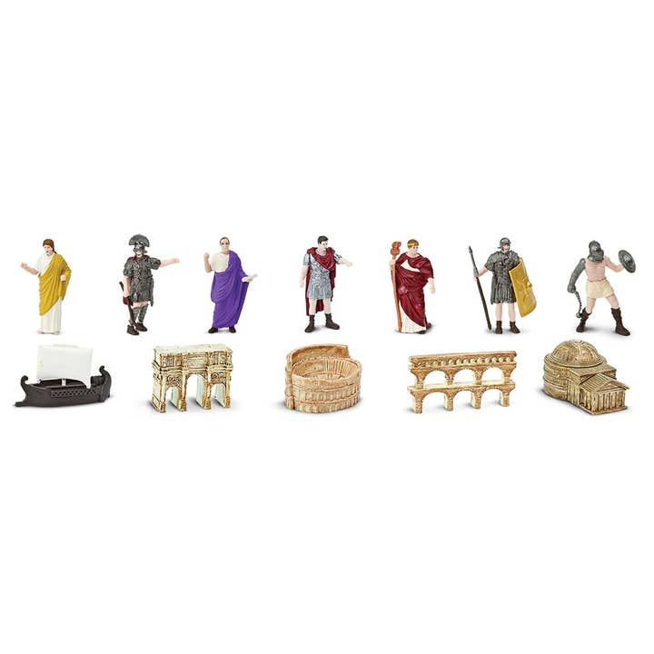 Safari Ltd. - Wholesale Figurine Toy - Kids - Ancient Rome Super TOOB - Kids' Figurine Toy
