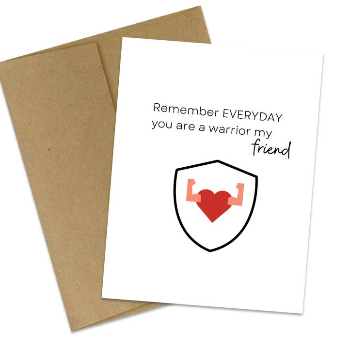 Tarjeta de empatía, tarjeta de confort, tarjeta de chica dura, tienes esto para venta al por mayor de Butterflies + Halos