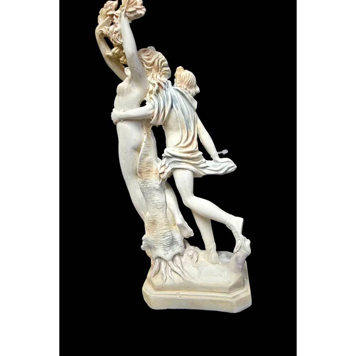 2 Greeks Inc - Wholesale Sculpture - Apollo and Daphne – Mythological Transformation in Handcrafted Alabaster2