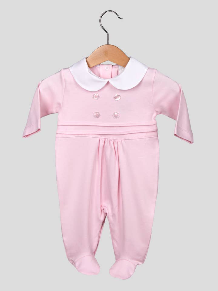 Amorim Gerações, LDA - Vendita all'ingrosso Tutina - Neonati - Bottoni per bambina Babygrow Cotton 2510B
