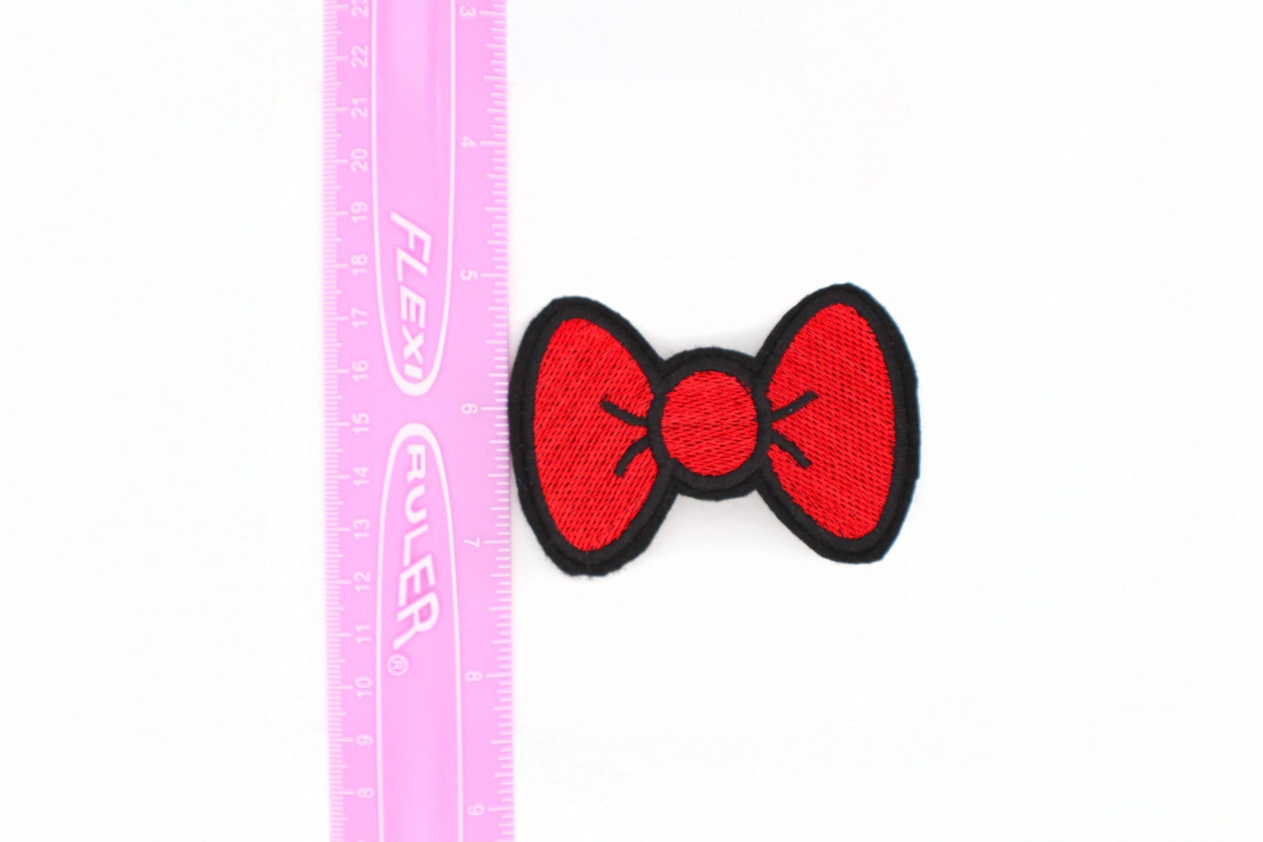 Kawaii Hair Candy - Wholesale Hair Bow - Women's - Red Anime Hair Bows, Kawaii Embroidered Cartoon Style2