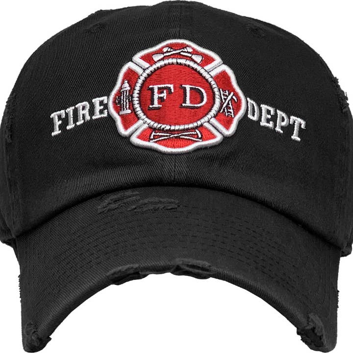 KBETHOS - Vendita all'ingrosso Cappellino da baseball - Uomo - Cappello vintage papà dei vigili del fuoco
