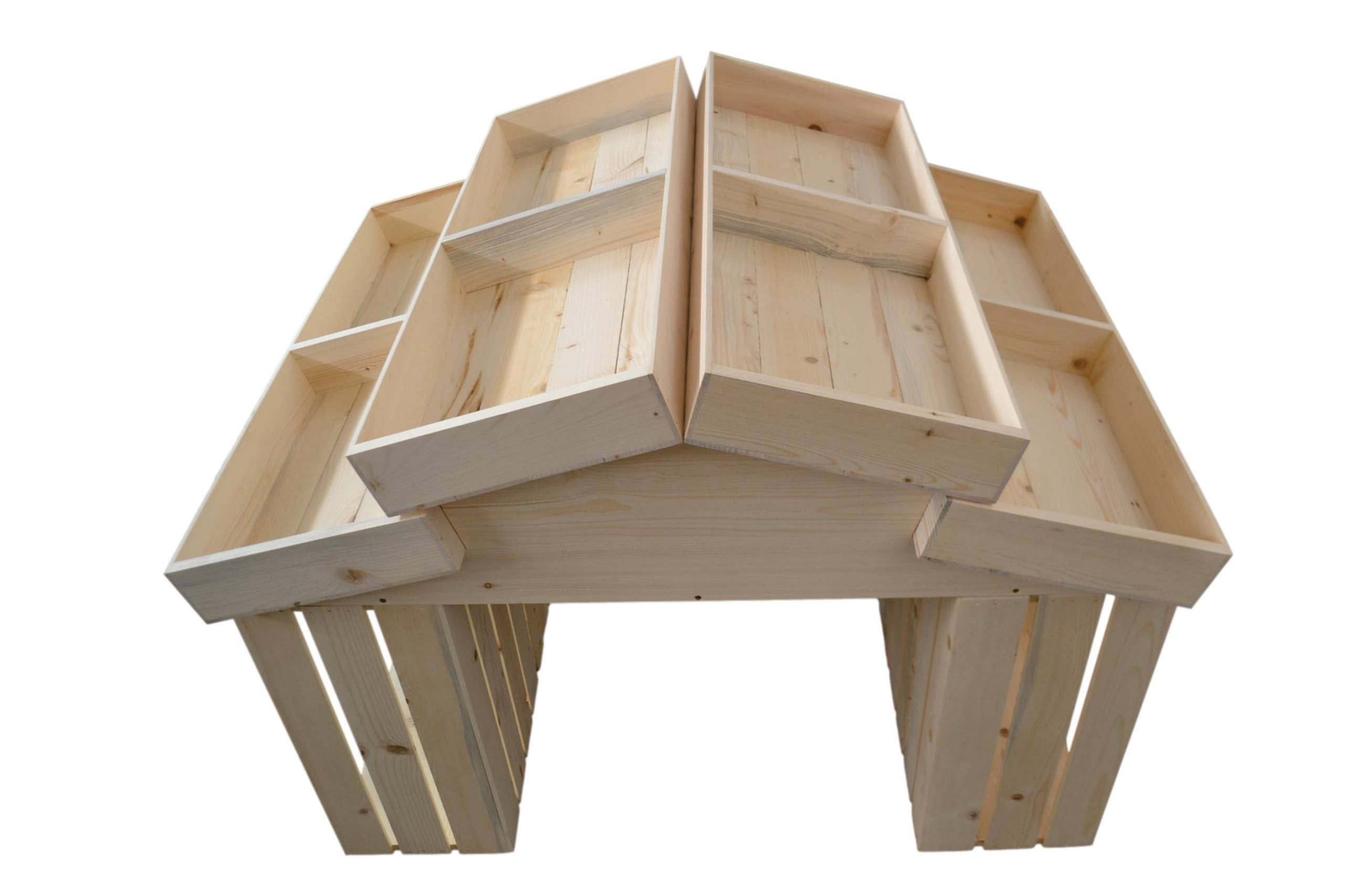 Poole & Sons Inc. - Wholesale Retailer Display Stand/Case - Wooden Double Sided Store Display2