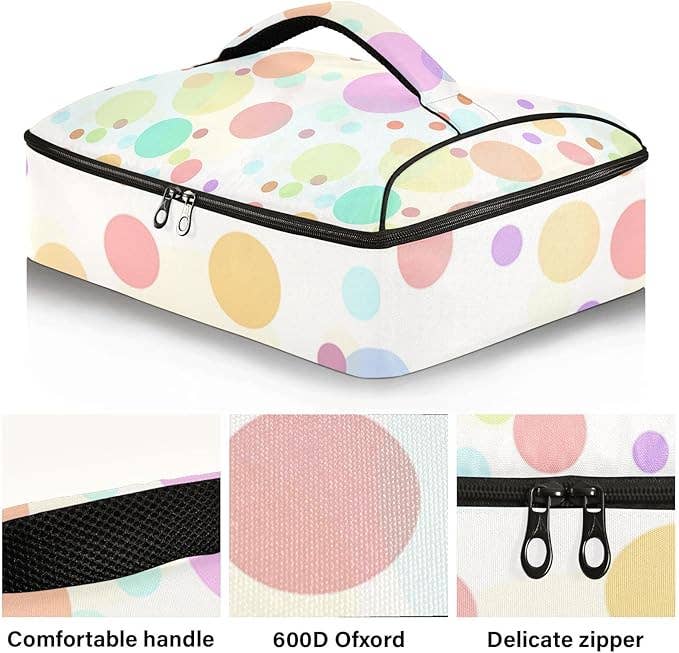 VIGOR - Wholesale Food Storage Wrap/Bag - Casserole Carriers for Hot or Cold Food Reusable Casserole9