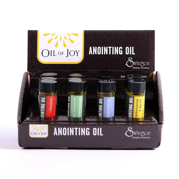 Anointing Oil - Full Assortment - Pack of 12 for wholesale by Swanson Christian Products
